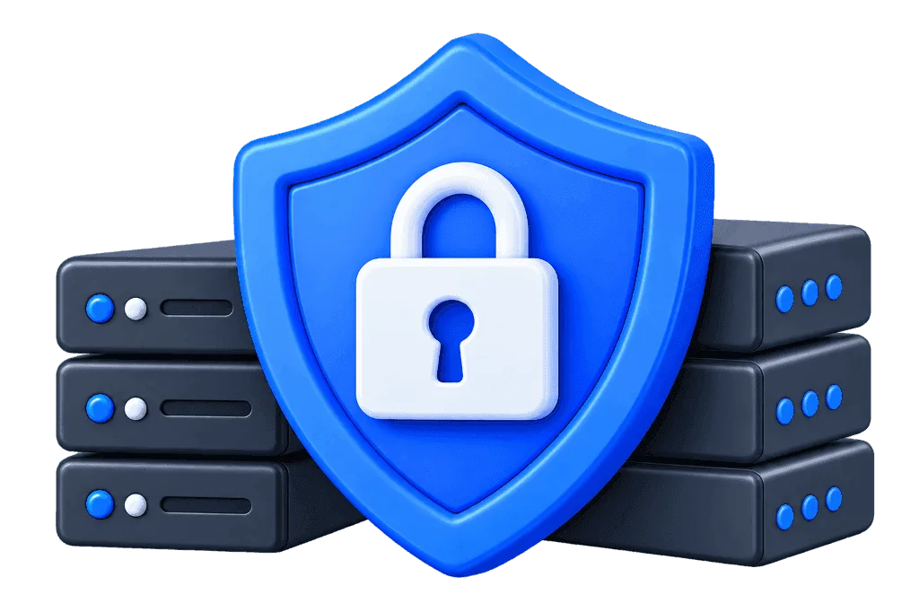 Security & Reliability shield protection