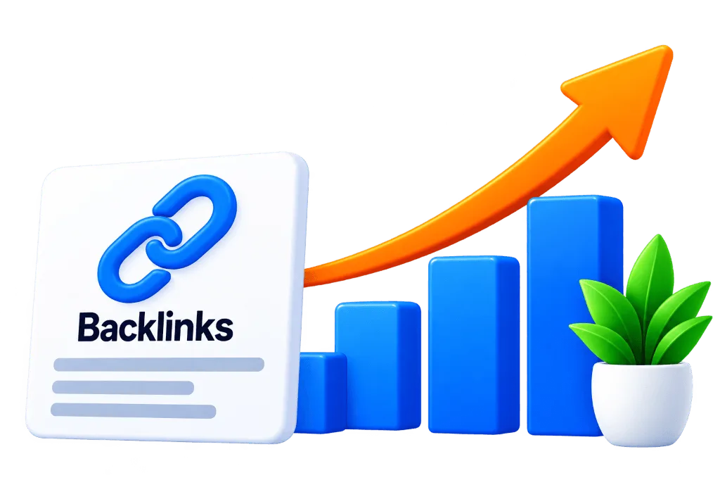 Domain authority growth and high quality link building trophy